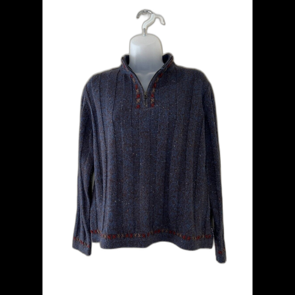 Vintage Woolrich Women’s 1/4 Zip Pullover Sweater Size M – Wool Blend
